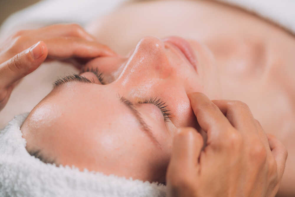 Massagem Craniana detalhe